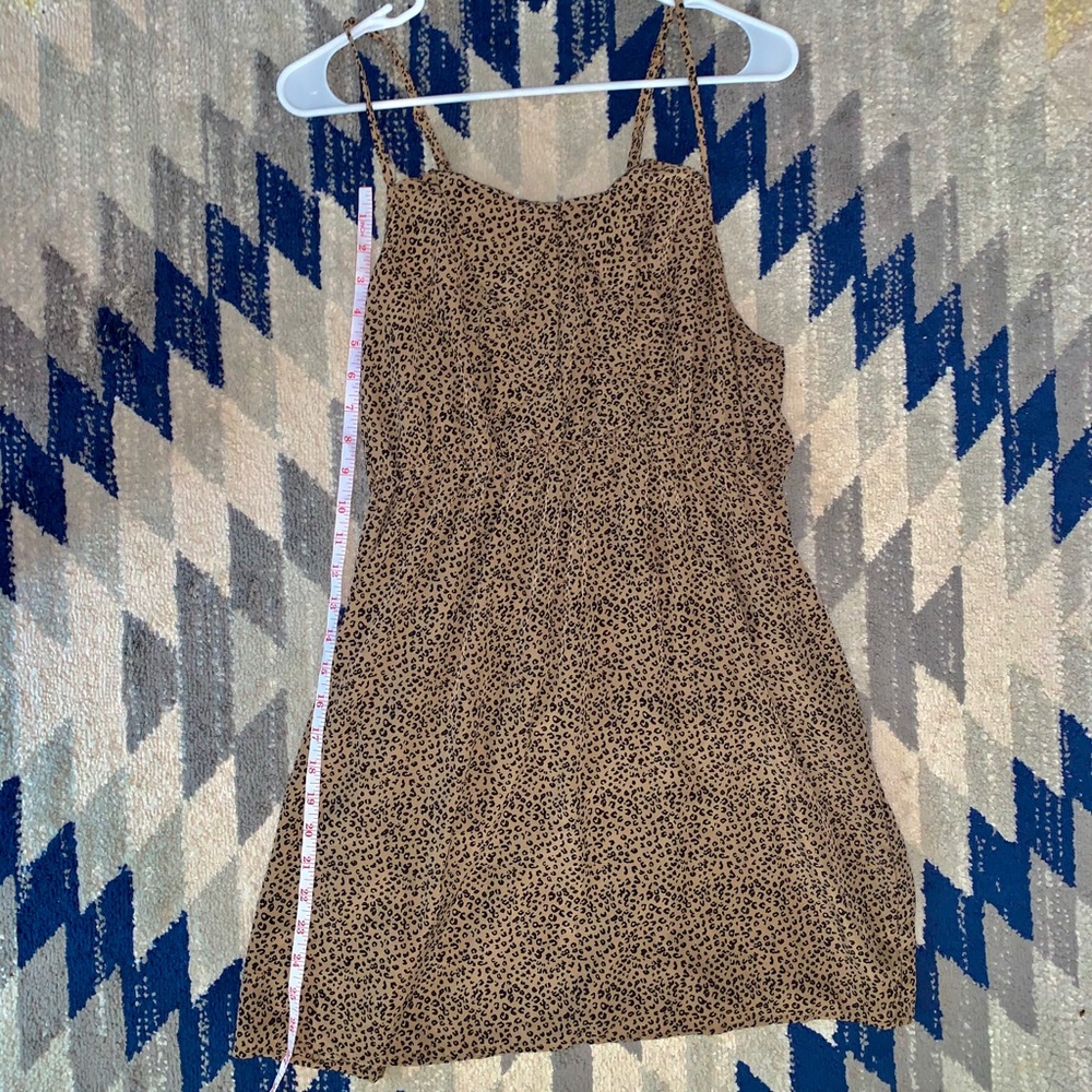 Leopard print dress